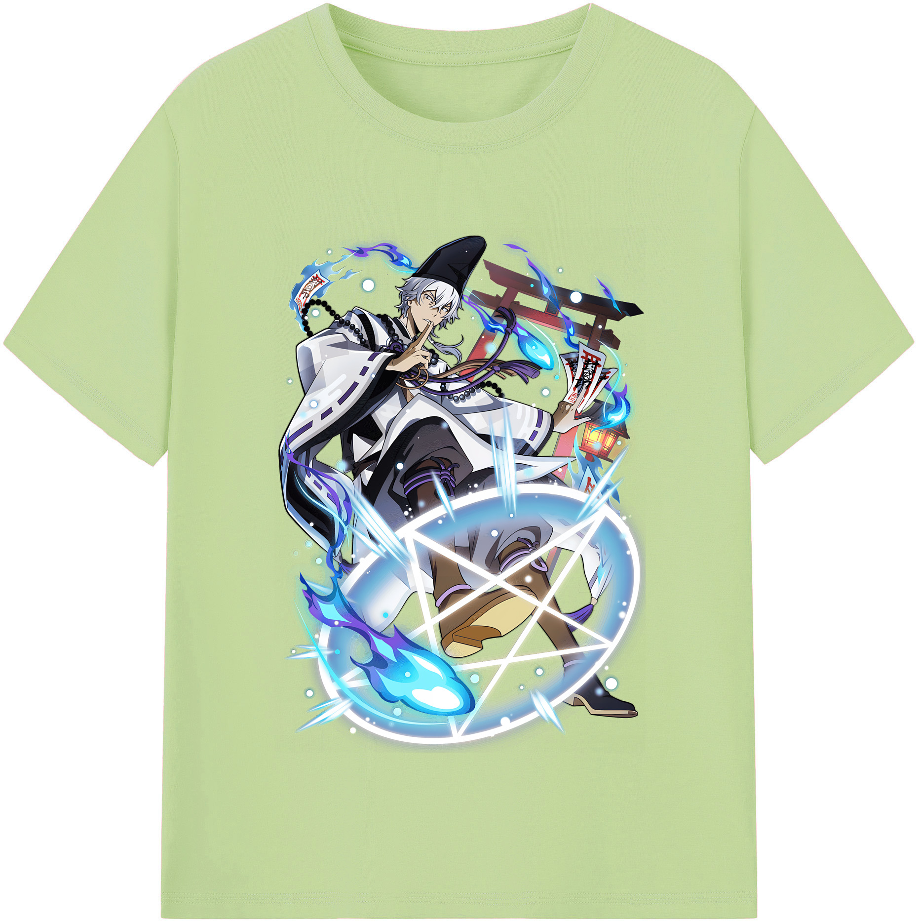 （画像用） 文豪ストレイドッグス Bungo Stray Dogs 綿100％半袖Tシャツ（フロントプリント）